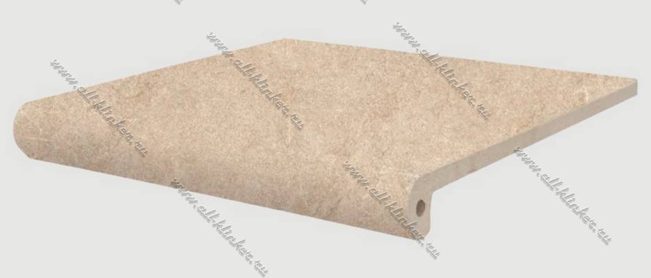 Клинкерная фронтальная ступень Drach Beige